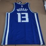 NBA 13 Murray Kings 23-24 city Maillot bleu imprimé